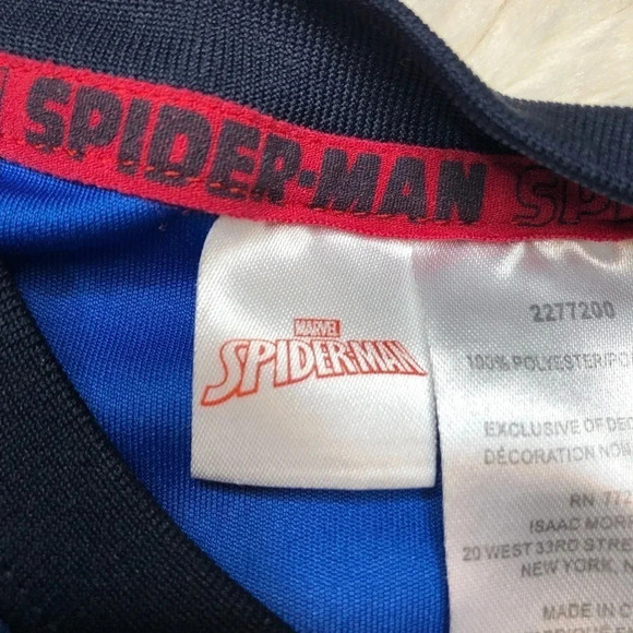 Marvel Spider-Man T-Shirt Blue & Red Size  3T - Picture 6 of 16